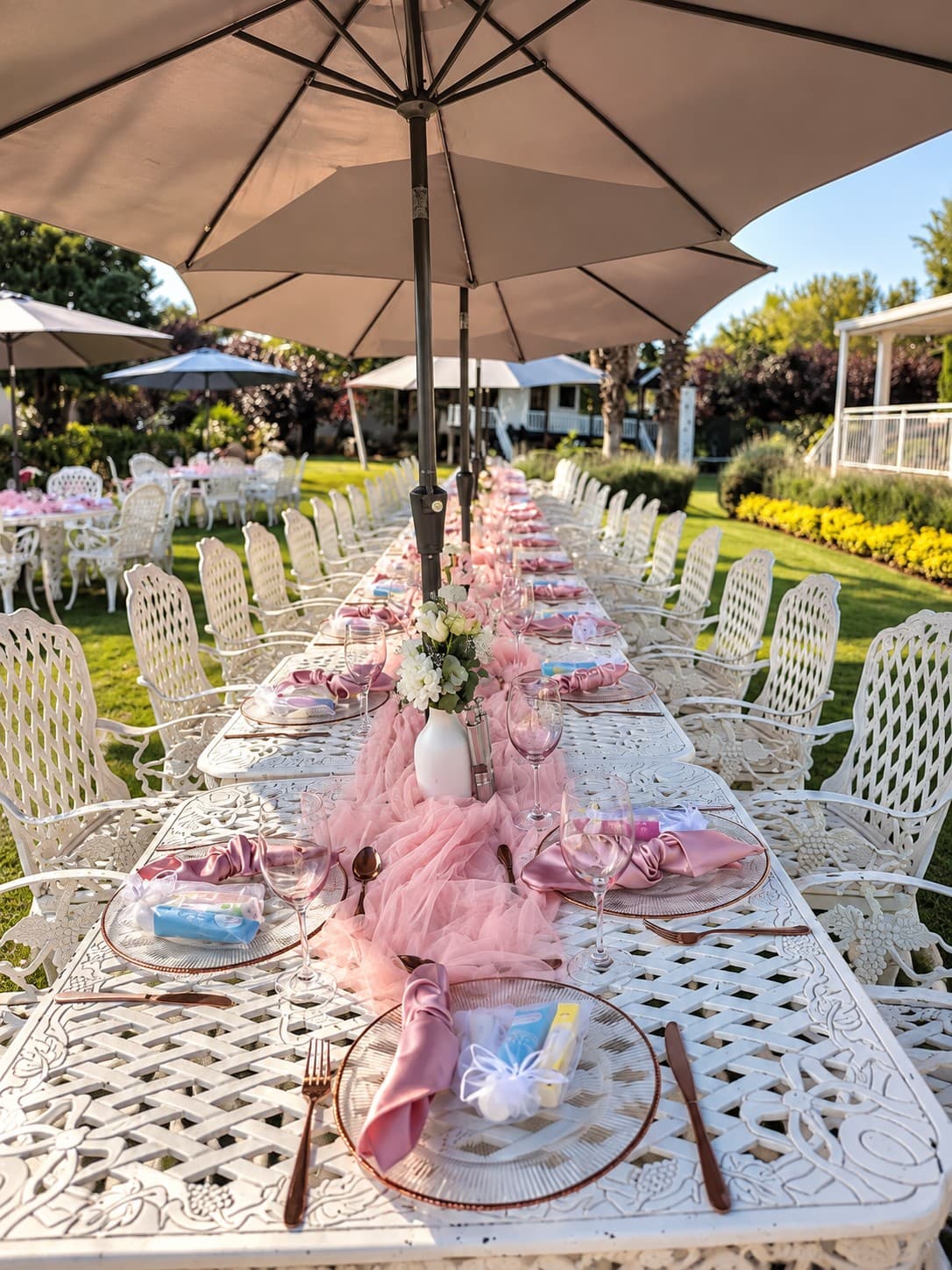 Private celebration styling by Silver Leaf Events