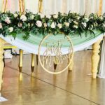 Silver Leaf Events Wedding main table, just married in East Rand